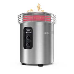 Ninja Fireside360™ Outdoor Heater & Fire Pit - Stainless Steel