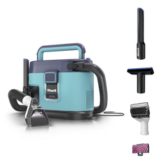 Shark® EveryMess™ Corded Portable Wet & Dry Vac and Stain Remover, Light Blue - Teal