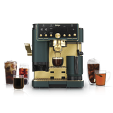 Ninja Luxe™ Café Premium Espresso Machine in Cyberspace - Emerald & Gold
