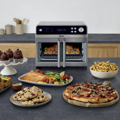 Ninja® French Door Premier Air Fryer, Convection Oven, Toaster, Stainless Steel