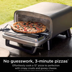 Ninja Artisan™ 5-in-1 Portable Electric Pizza & Outdoor Oven, Dark Gray