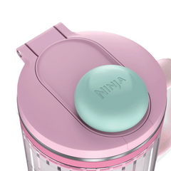 Ninja BlendBOSS™ Tumbler Blender with 26oz Travel Tumbler & Removable Straw, Pink Peppercorn - Pink Peppercorn