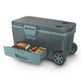 Ninja FrostVault™ 65qt Wheeled Cooler with Dry Zone, Waterside Wind Down - Waterside Wind Down