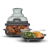 Ninja Crispi Glass Air Fryer in Blossom - Sage Green