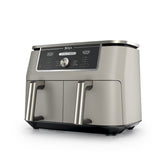 Ninja Foodi XL Dual Air Fryer in Stone - Stone and Gold