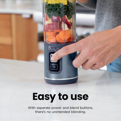 Ninja Blast™ Portable Blender Tinted Pink - Red Clay