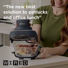 Ninja Crispi Glass Air Fryer with 3 Accessories