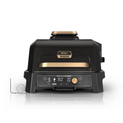 Ninja Woodfire Pro Connect™ Premium XL Outdoor Grill & Smoker, Black & Gold - Black & Gold
