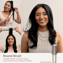 Shark FlexStyle® Round Brush - Stone