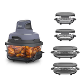 Ninja Crispi Glass Air Fryer with 5 Accessories