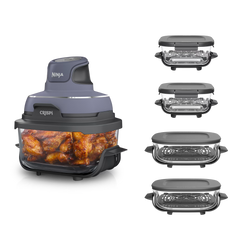 Ninja Crispi Glass Air Fryer with 5 Accessories