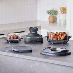 Ninja Crispi Glass Air Fryer with 3 Accessories
