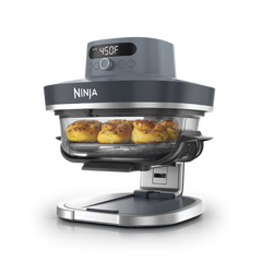 Build Your Own Ninja Crispi® Pro 6-in-1 Glass Countertop Air Fryer, Cyberspace