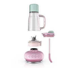 Ninja BlendBOSS™ Tumbler Blender with 26oz Travel Tumbler & Removable Straw, Pink Peppercorn - Pink Peppercorn