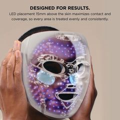 Shark CryoGlow™ LED Face Mask & Charging Stand in Lilac