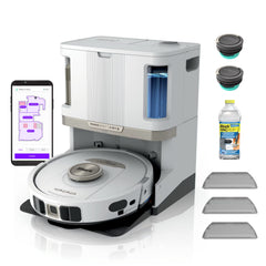 Shark PowerDetect™ 2-in-1 Robot Vacuum and Mop with NeverTouch™ Pro Base
