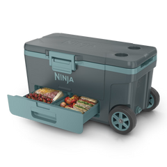 Ninja FrostVault™ 65qt Wheeled Cooler with Dry Zone, Waterside Wind Down - Waterside Wind Down