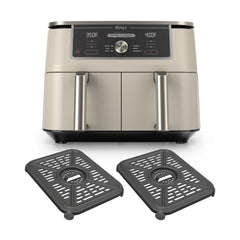 Ninja Foodi XL Dual Air Fryer in Stone - Stone and Gold