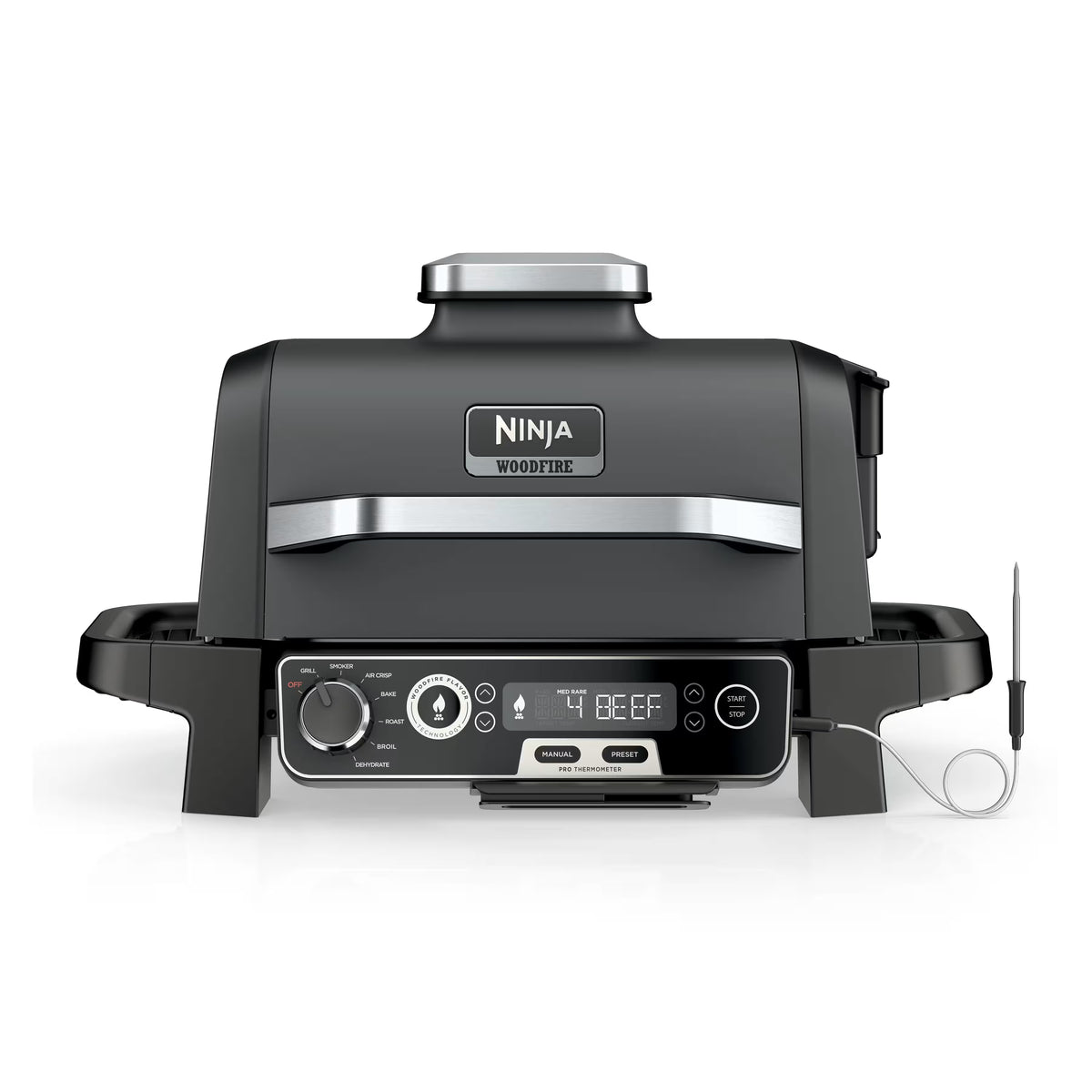 Ninja Woodfire™ Pro Outdoor Grill with Built-in Thermometer