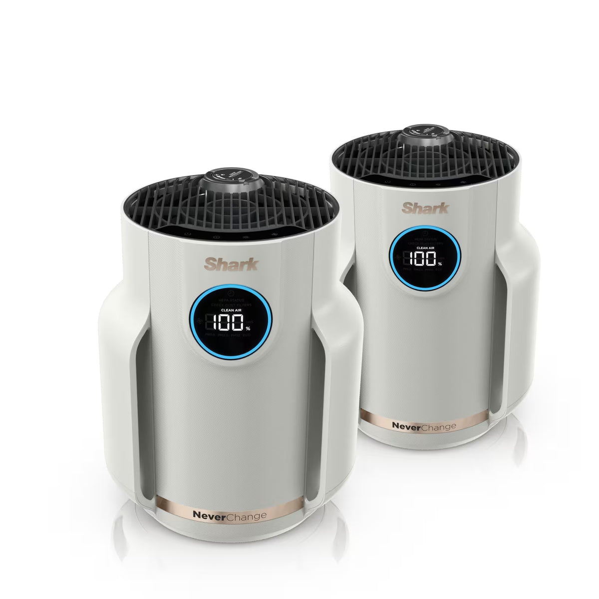 Shark NeverChange™ Air Purifier Compact Pro Bundle, Dove