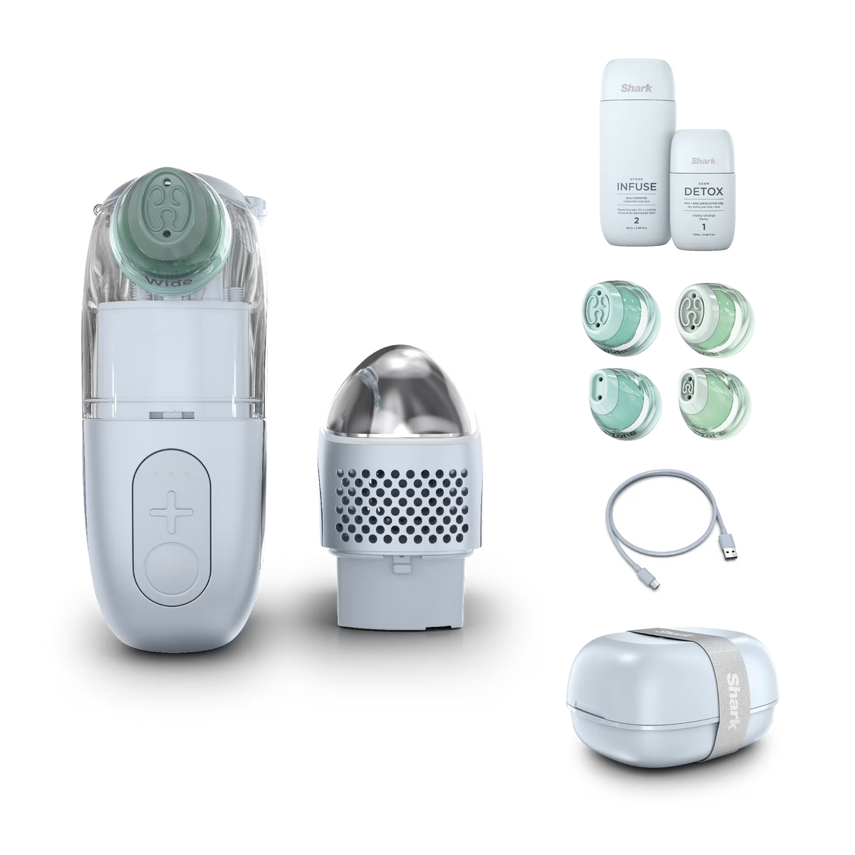Shark™ FacialPro™ Glow and CryoGlow™ Bundle in Blue