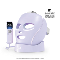 Shark CryoGlow™ LED Face Mask & Charging Stand in Lilac