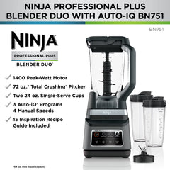 Ninja® Professional Plus Blender DUO® with Auto-iQ®