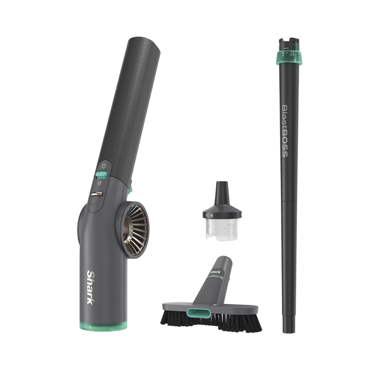 Shark BlastBoss™ Indoor-Outdoor Air Blasting System, Strawberry - Charcoal