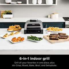 Ninja® Foodi® Smart XL 6-in-1 Indoor Grill & Air Fryer with Built in Thermometer