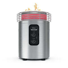 Ninja Fireside360™ Outdoor Heater & Fire Pit - Stainless Steel