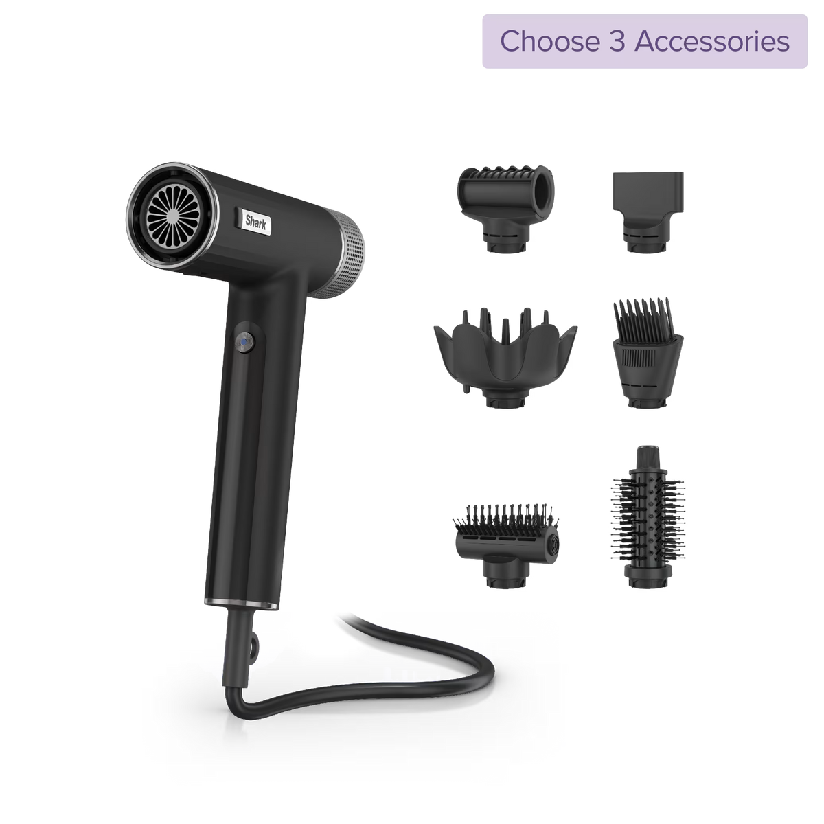 Build Your Own Shark SpeedStyle™ Pro Flex Hair Dryer