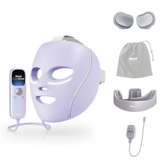 Shark CryoGlow™ LED Face Mask & Charging Stand in Lilac