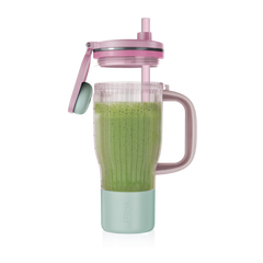Ninja BlendBOSS™ Tumbler Blender with 26oz Travel Tumbler & Removable Straw, Pink Peppercorn - Pink Peppercorn