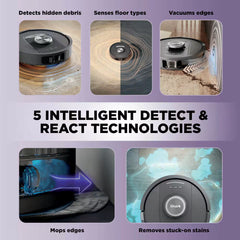 Shark PowerDetect™ 2-in-1 Robot Vacuum and Mop with NeverTouch™ Base