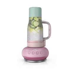 Ninja BlendBOSS™ Tumbler Blender with 26oz Travel Tumbler & Removable Straw, Pink Peppercorn - Pink Peppercorn