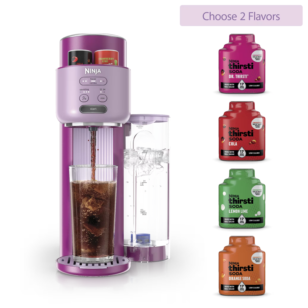 Build Your Own Ninja Thirsti™ Low Calorie Bundle, Pink