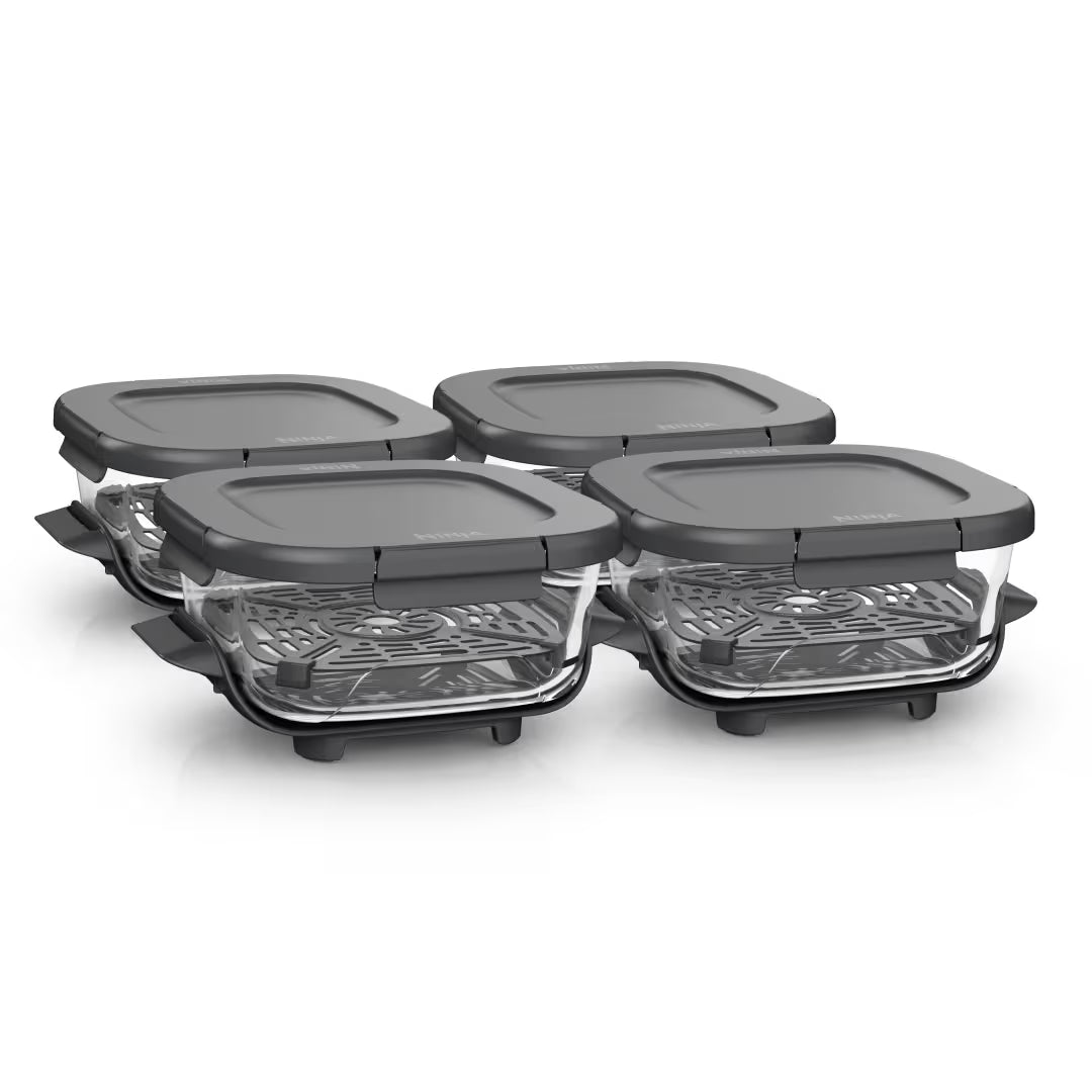 Ninja® 6-Cup CleanCrisp™ Glass Container 4-PK Bundle
