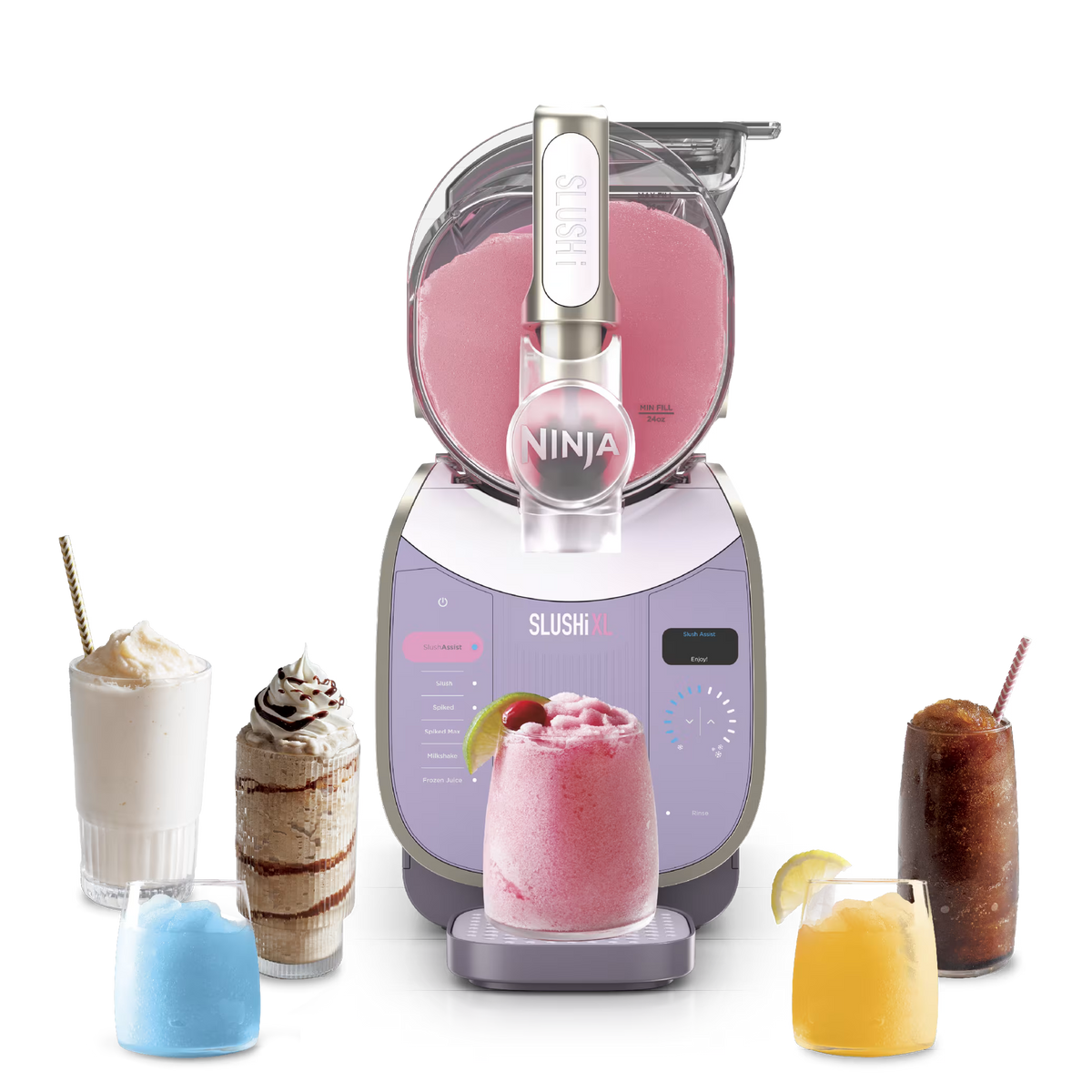 Ninja SLUSHi XL Slushie Machine in Cream - Pink Violet