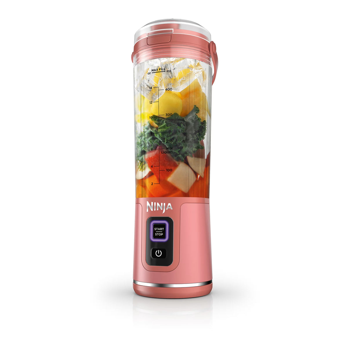 Ninja Blast™ Portable Blender Tinted Pink - Red Clay